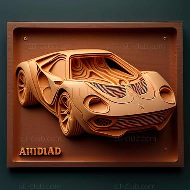 3D модель Lamborghini Miura (STL)